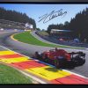 Charles Leclerc 2019 SPA Victory Eau Rouge