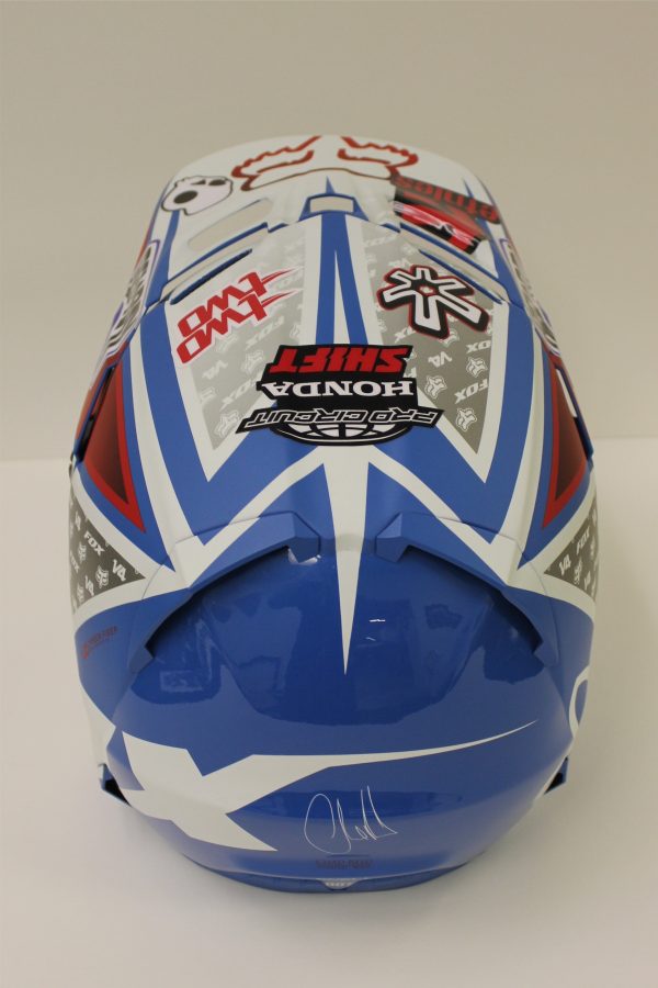 Chad Reed 2012 race Issued Helmet