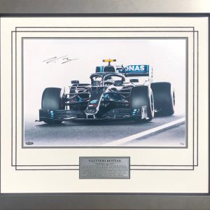 Valtteri Bottas signed mercedes F1 memorabilia collectible