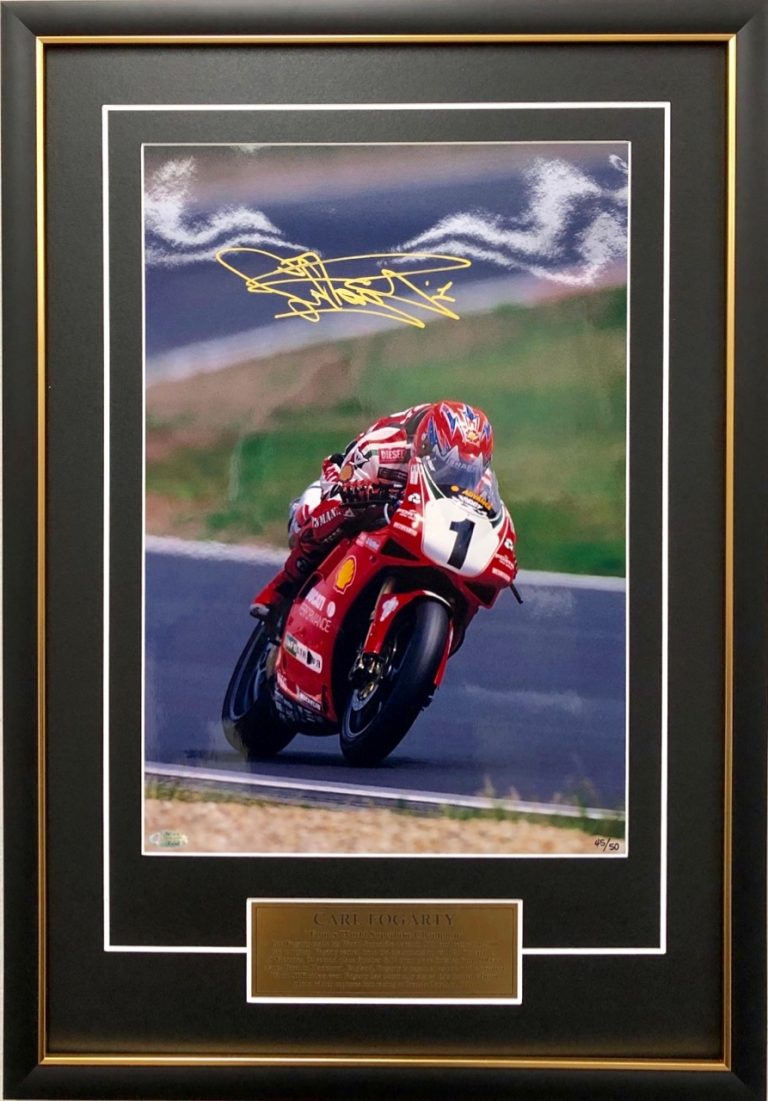 Carl Fogarty 1999 Brands Hatch - Autographed Collectables