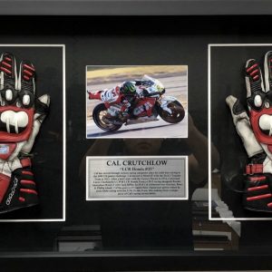 cal ccrutchlow signed alpinestars gloves worn motogp memorabilia collectibles