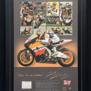Nicky Hayden MotoGP signed memorabilia collectibles Honda