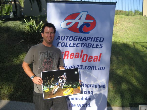 jeremy mcgrath signed memorabilia photos collectibles supercross
