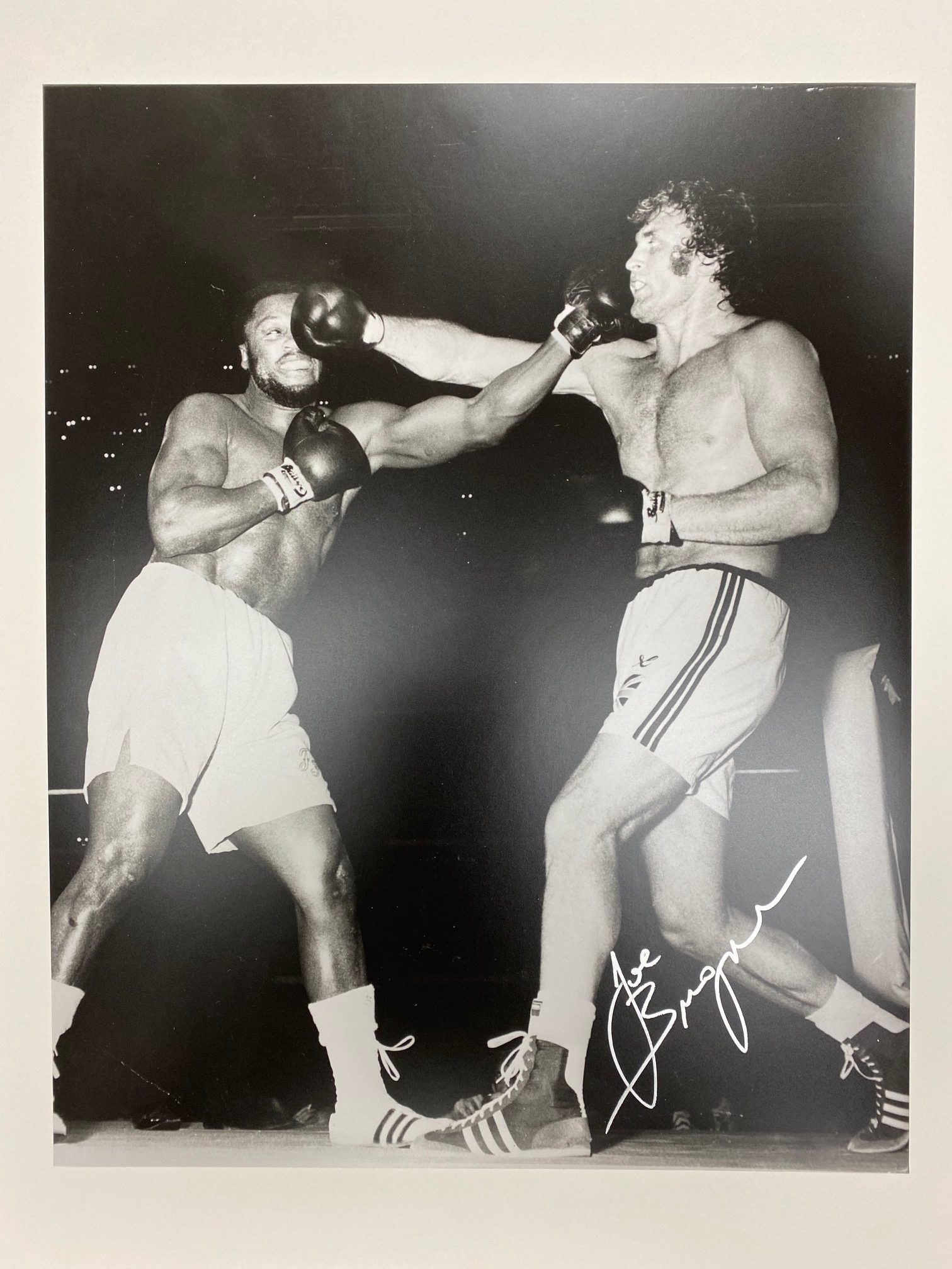 Autographed Mini Boxing Gloves Joe Bugner 