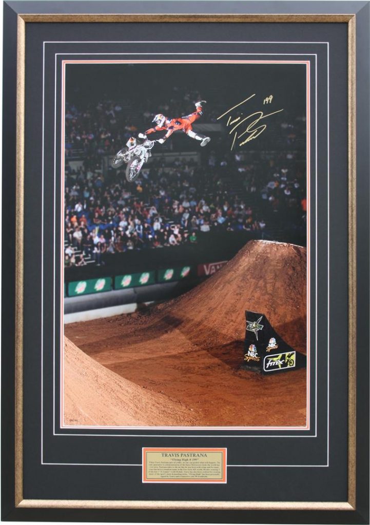 Travis Pastrana Flying High Autographed Collectables