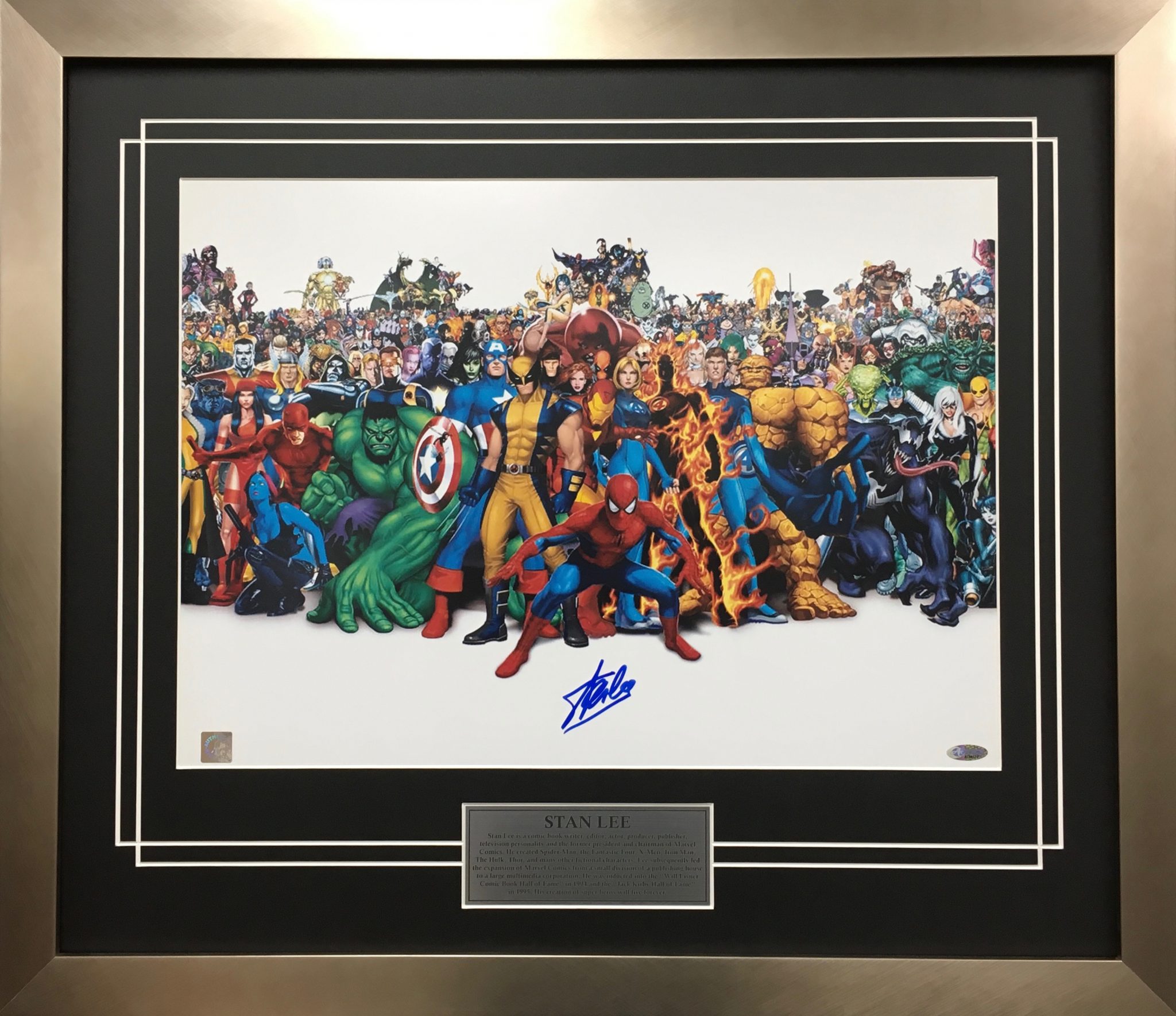 Stan Lee - Super Heroes - Autographed Collectables