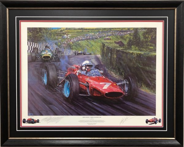 John Surtees 1964 Ferrari Signed Memorabilia