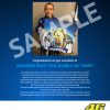 valentino rossi paul daniels yamaha motogp authenticity signed collectibles