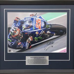 maverick vinales signed yamaha motogp memorabilia collectibles