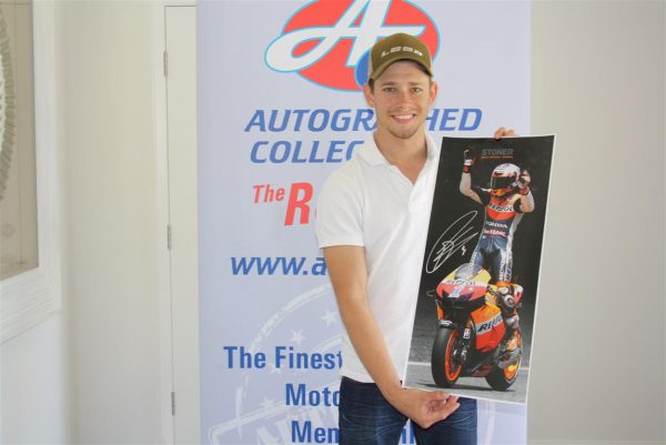 Casey Stoner 2012 signed memorabilia estoril victory motogp collectibles and memorabilia