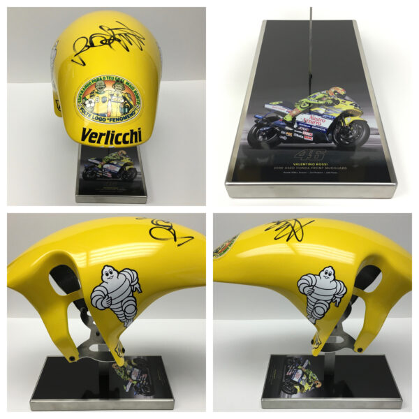 Valentino Rossi 2000 Tire Fairing Signed Honda Memorabilia 500cc