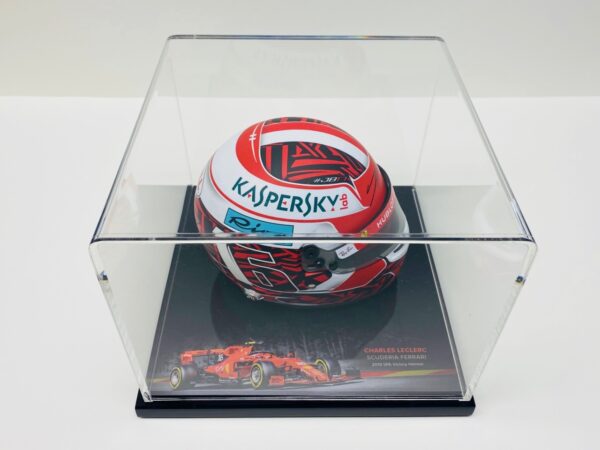 Charles Leclerc Signed SPA Victory Helmet