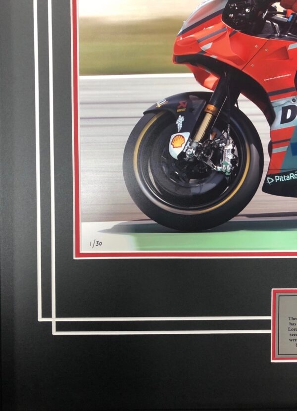 Jorge Lorenzo Mugello Victory MotoGP Memorabilia Authenticity