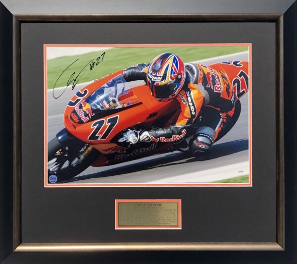 Casey Stoner 2004 KTM Signed Memorabilia MotoGP