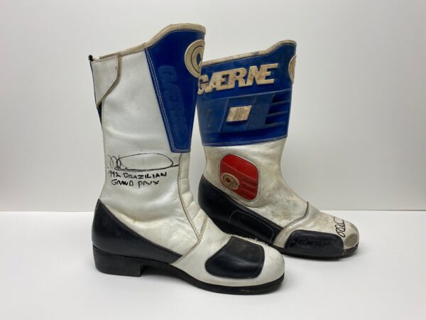 Mick Doohan 1992 Worn Boots MotoGP 500cc