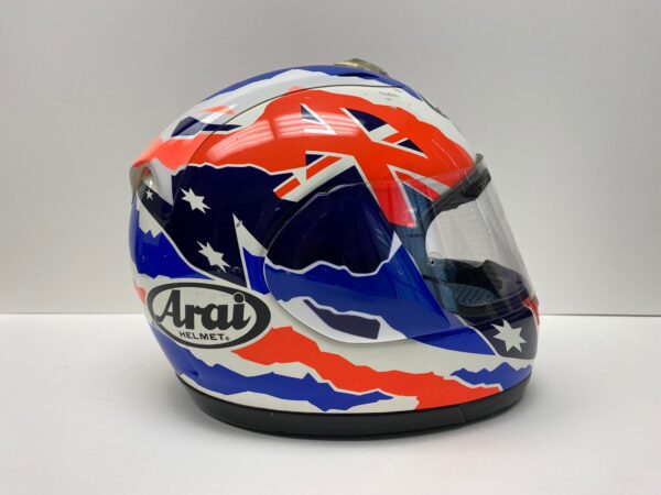 Mick Doohan 1996 ARAI worn helmet MotoGP 500cc