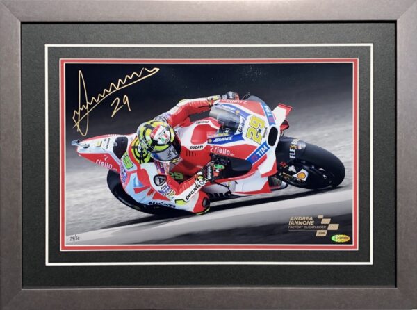 Andrea Iannone Signed Ducati Memorabilia MotoGP