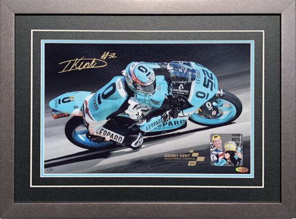 Danny Kent Moto3 World Champion Memorabilia Signed