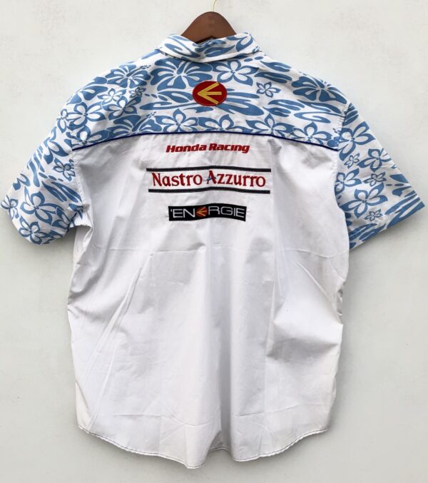 Valentino Rossi 2001 Mugello Shirt Honda Signed