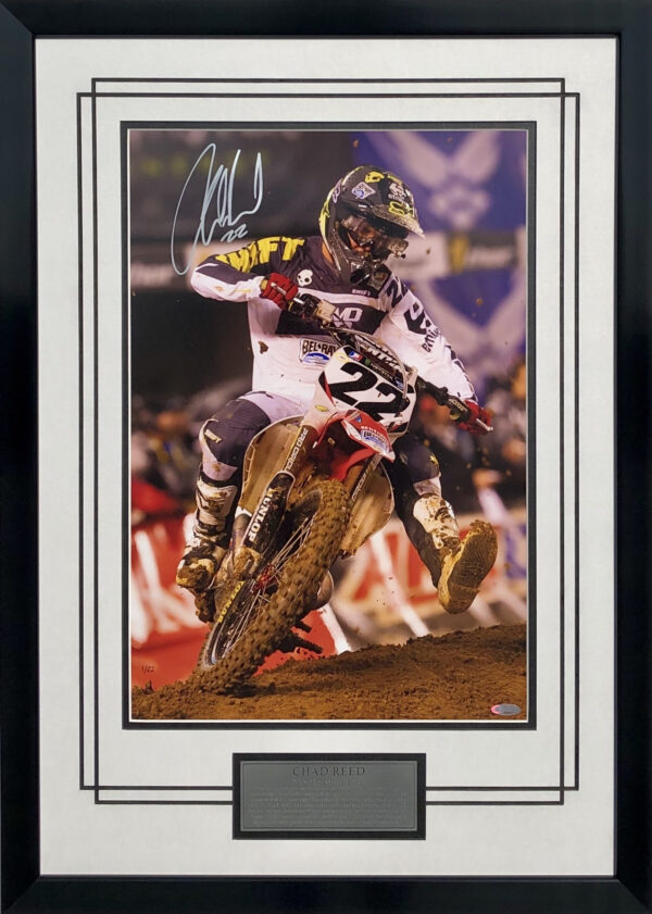 Chad Reed Signed AMA memorabilia two two motorsports