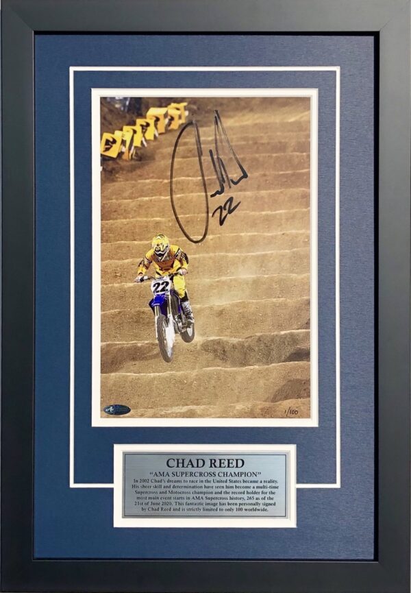 Chad Reed The Whoops Signed Supercross memorabilia