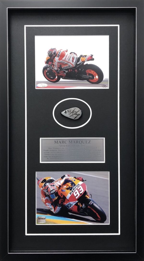 Marc Marquez 2014 MotoGP Elbow Slider Signed motogp