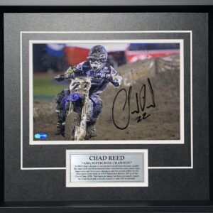 Chad Reed signed AMA Supercross Yamaha memorabilia