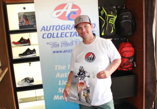 Chad Reed signed AMA Honda memorabilia Motocross