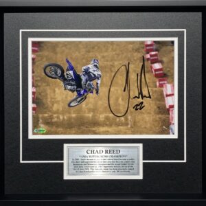 Chad Reed Signed Yamaha Tail Whip