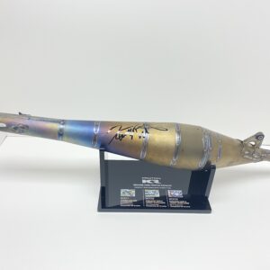Kenny Roberts Snr Proton motogp exhaust signed