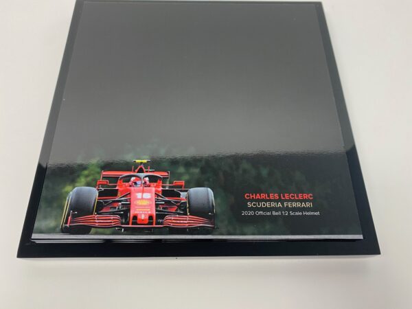 Charles Leclerc signed Ferrari Mini helmet