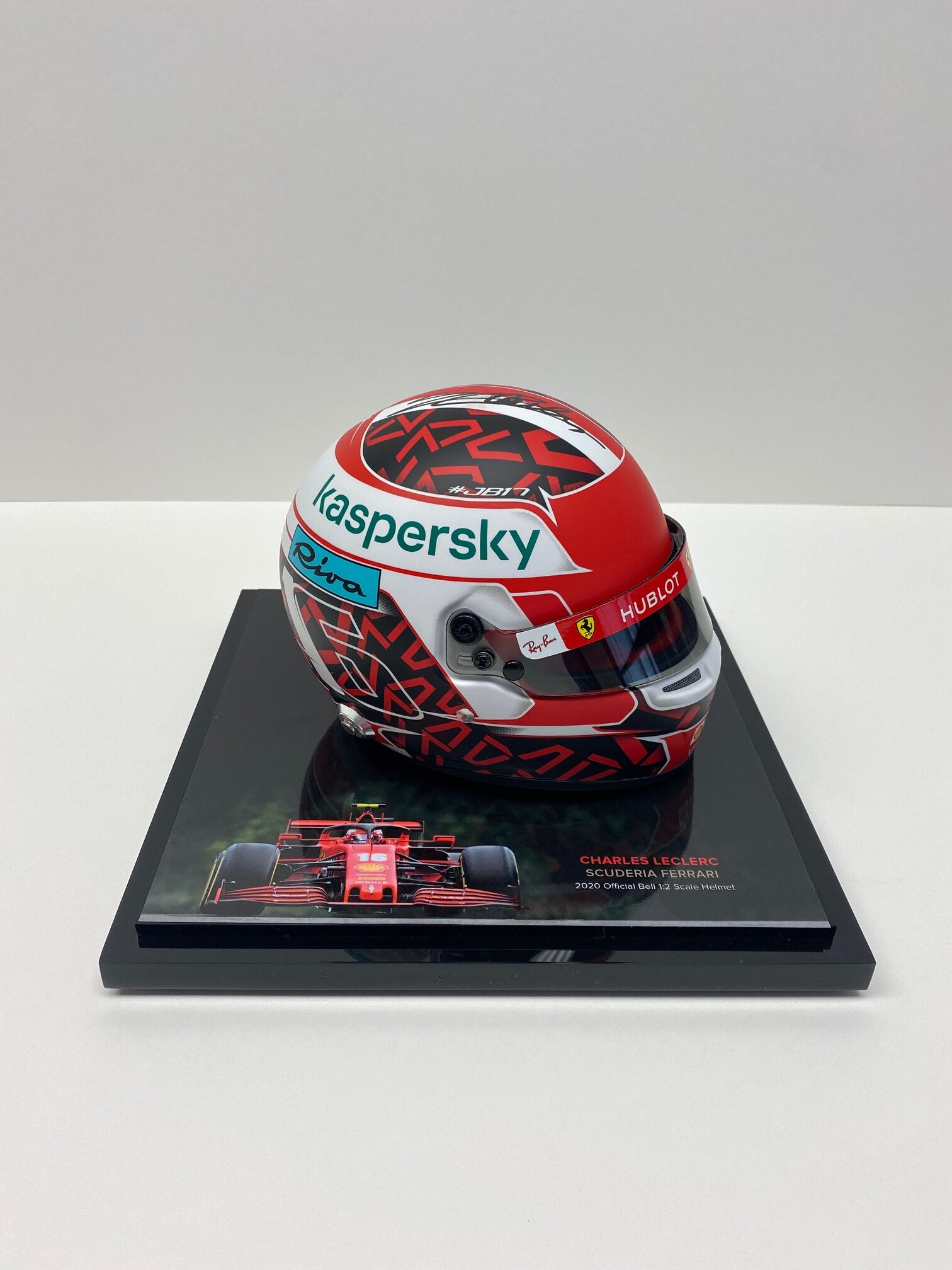 Charles Leclerc 2020 Mini Helmet - Autographed Collectables