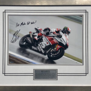 Ben Spies Yamaha MotoGP Memorabilia signed