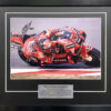 Pecco Bagnaia 2021 Signed Ducati Photo MotoGP Memorabilia