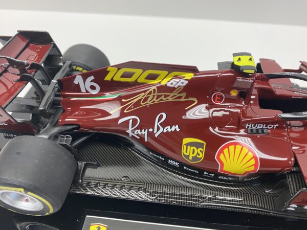 Charles Leclerc Ferrari 1000th GP Amalgam model