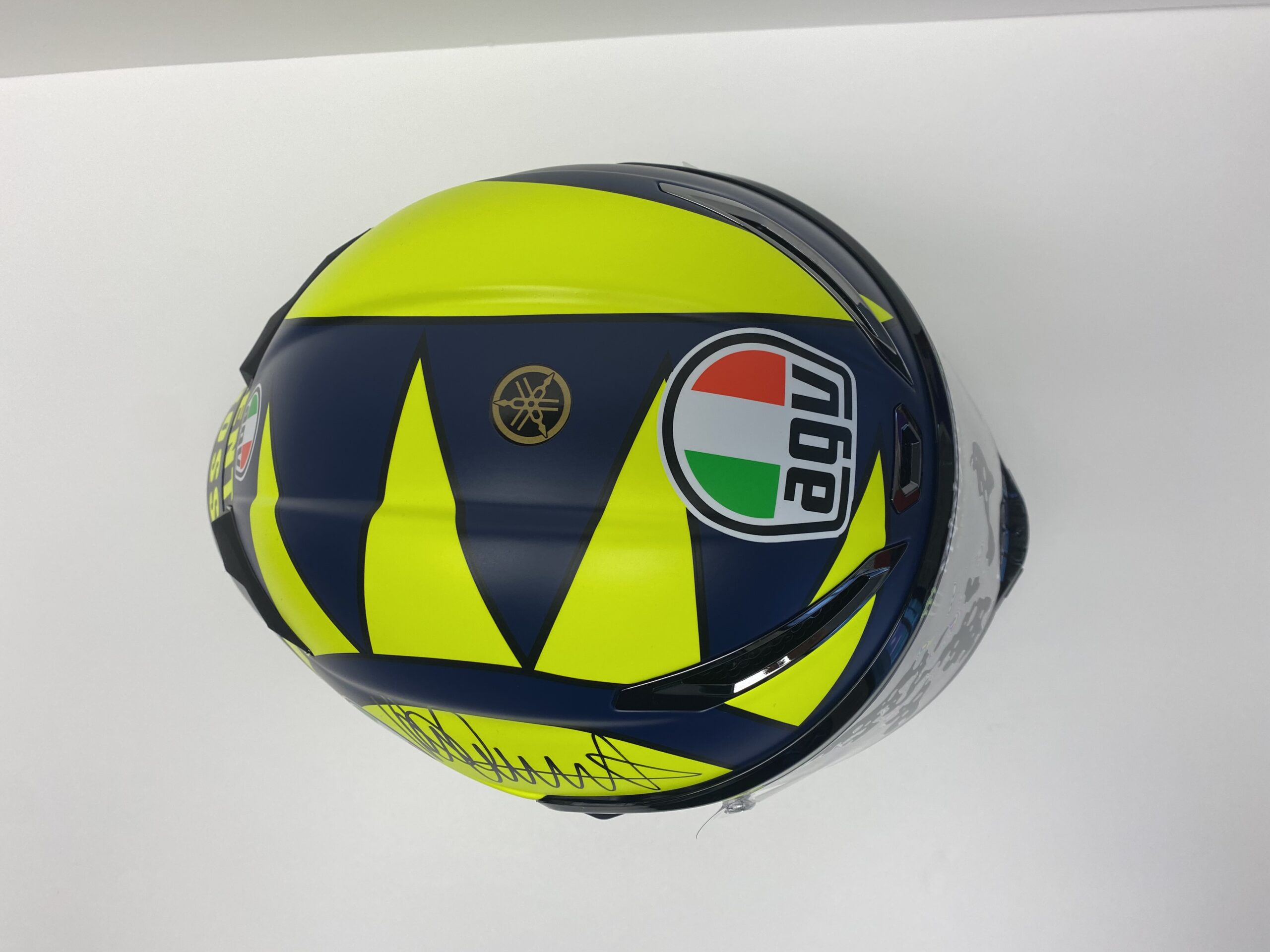 Valentino Rossi 2020 Sole Luna Helmet - Autographed Collectables