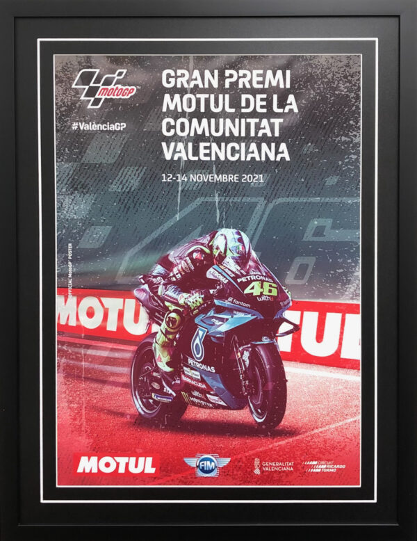 Valencia 2021 MotoGP Event Poster