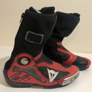Jack Miller 2021 used Motogp boots ducati