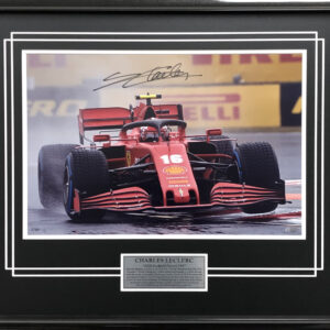 Charles Leclerc signed Ferrari memorabilia
