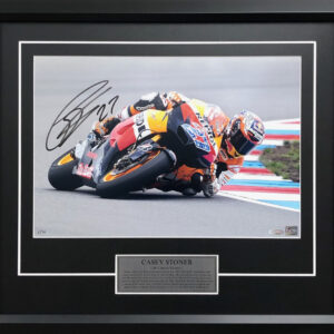 Casey Stoner Repsol Honda MotoGP signed memorabilia