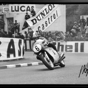 Giacomo Agostini 1971 Isle of Man TT Signed Memorabilia