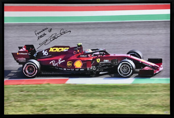 Charles Leclerc Ferrari signed Memorabilia