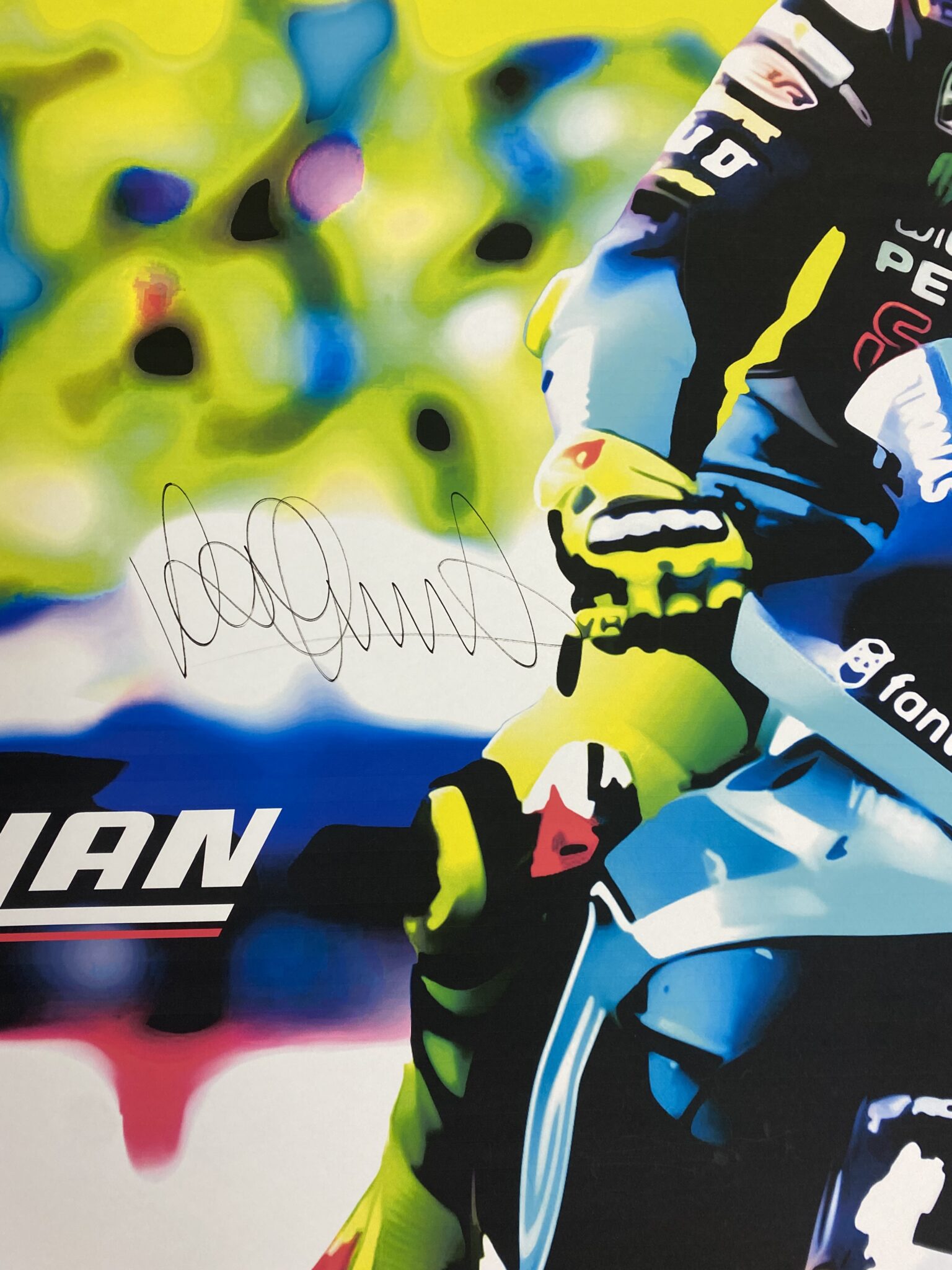 2021 Misano Race Poster - Autographed Collectables