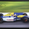Nigel Mansell signed Williams Canvas F1 memorabilia