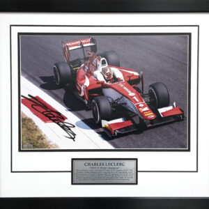 Charles Leclerc signed F1 memorabilia F2