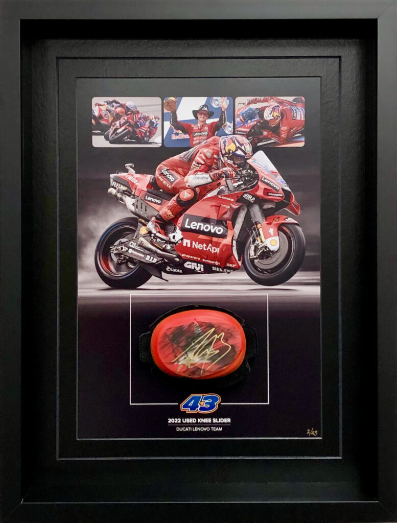 Jack Miller 2022 Knee Slider - Autographed Collectables