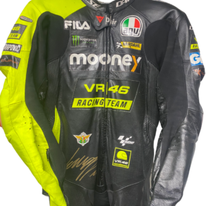 Luca Marini Ducati MotoGP worn leathers signed memorabilia
