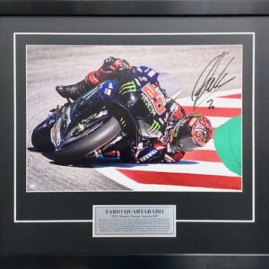 Quartararo signed MotoGP Yamaha memorabilia