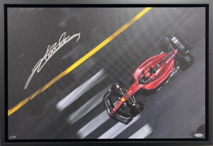Charles Leclerc 2022 Monaco Ferrari F1 memorabilia