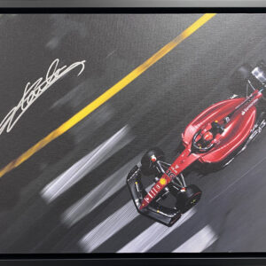 Charles Leclerc 2022 Monaco Ferrari F1 memorabilia